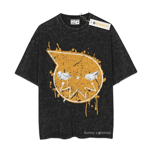 Soul Eater Mineral Wash TShirt, Anime Mineral Wash TShirt, Vintage Mineral Wash TShirtArtsholic241003018393