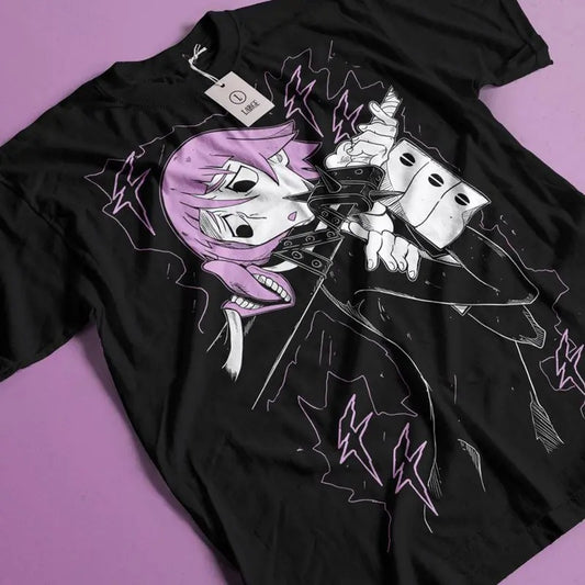 Soul Eater Unisex T-shirt Maka Albarn Black Star Anime, Top Anime Sweatshirt, Manga Lover Shirt, Graphic Tee, Cotton Menswear