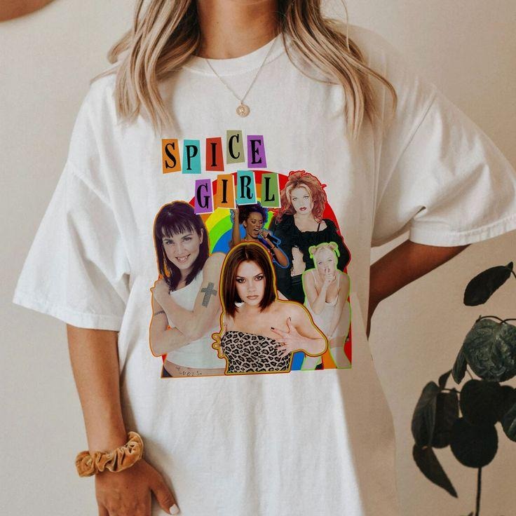 Spice Girls Shirt Retro 90s Spice Girls Fan Merch, Spice Girls