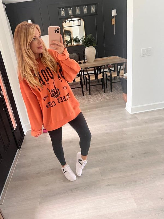 Spooky Babes Club Graphic Sweatshirt