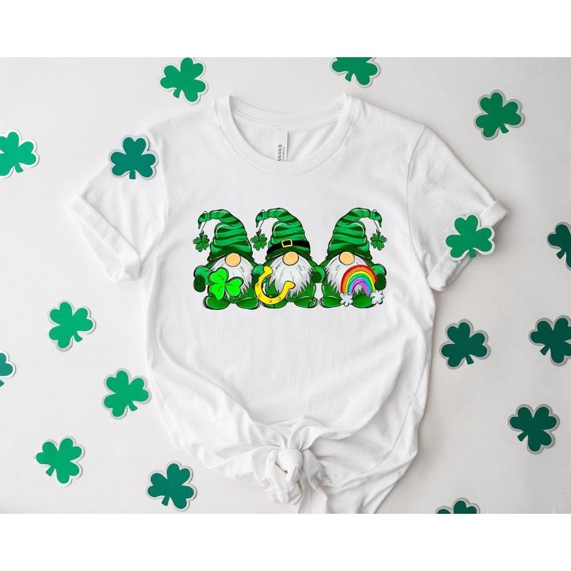 St Patrick's Day Gnomes Shirt, Gnomes Shirt, Happy St Patrick's Day Shirt, Clover Shirt, St Patrick's Day Shirt, Irish Shirt