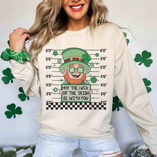 St Patrick's Day Shirt, Leprechaun Sublimation Shirt, St Patrick's Sublimation Shirt, Retro Leprechaun Shirt, Funny St Patrick's Shirt Hodie and Sweater, T-Shirt
