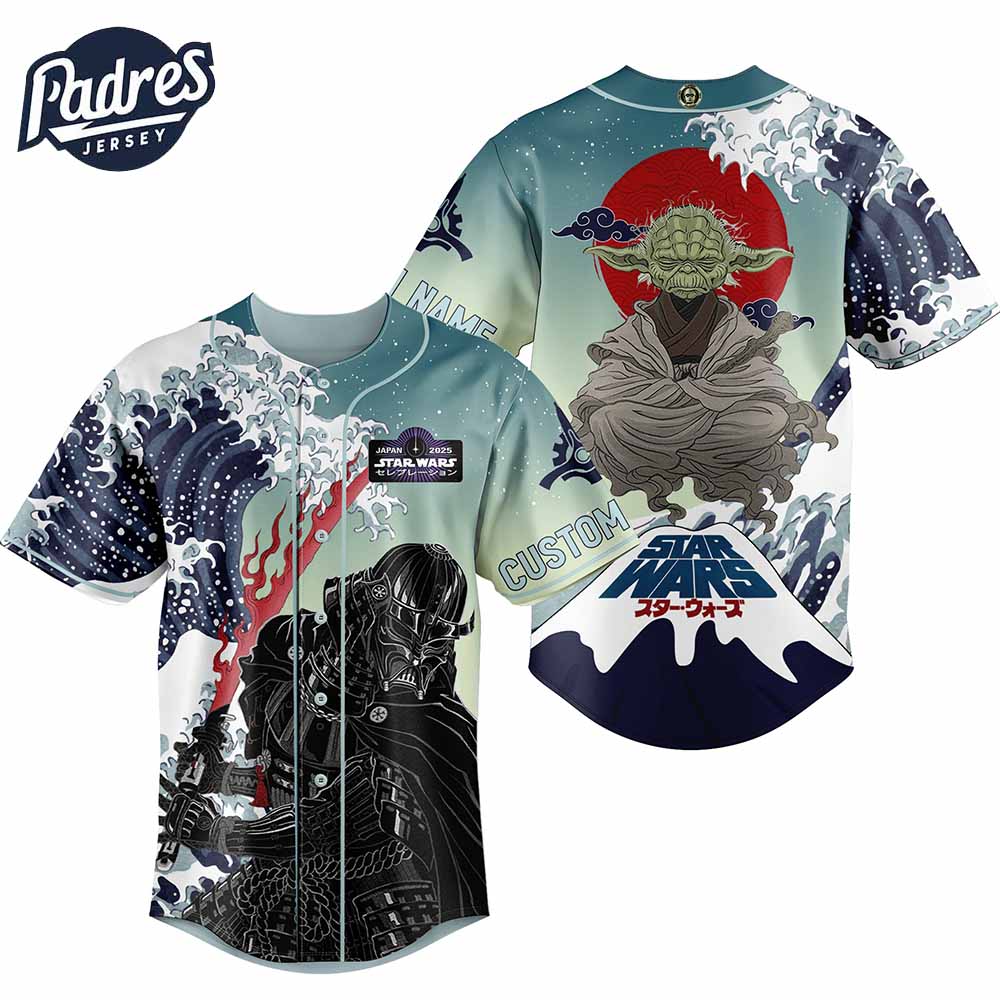 Star Wars Japan Celebration Movie Baseball Jersey - Padres Jersey Oasis: Elevate Your Baseball Style Game