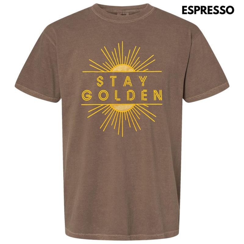 Stay Golden Puff Comfort Colors T-Shirt
