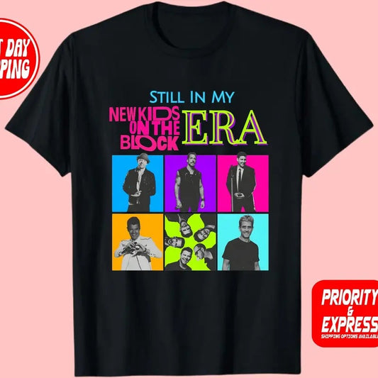 Still In My New On The Block Era Shirt, Retro Band Tee, Old School Boy Band