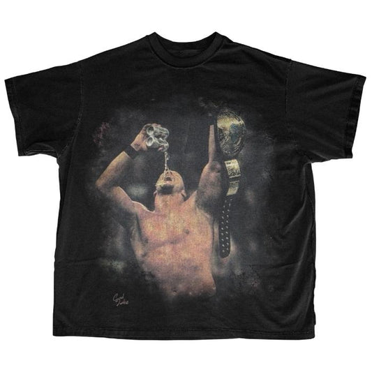 "Stone Cold" Tribute Wrestling Tee - Vintage Bootleg