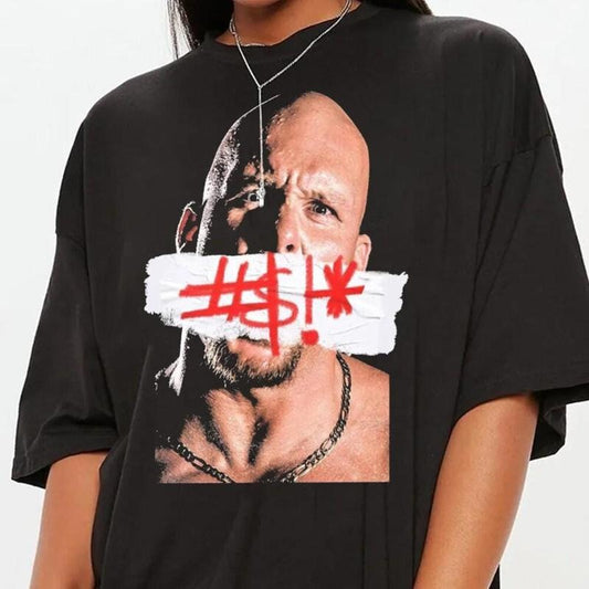 Stone Cold 90s Vintage T Shirt, Streetwear Boxing, Gift For Her, Wrestler T-Shirt