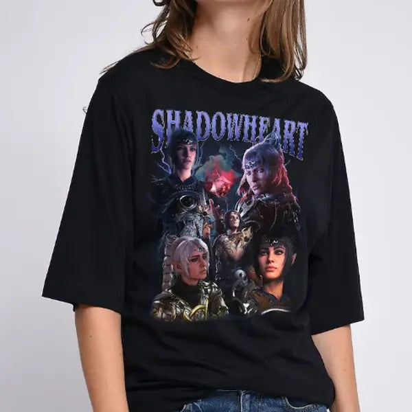 Streetwear Shadowheart Baldurs Gate 3 Vintage Shirt, Shadowheart Shirt