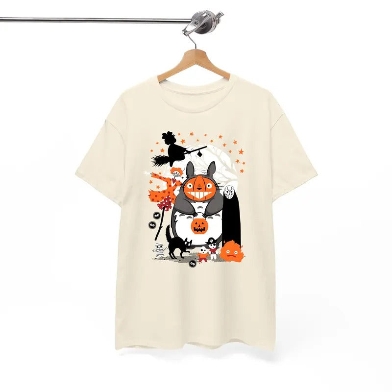 Studio Ghibli Movies Tshirt, Anime Tshirt, All Characters, Miyazaki Hayao, Howls Moving Castle, Totorostyle{n002}2