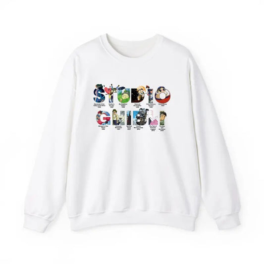 Studio Ghibli Sweatshirt, Hayao Miyazaki, Studio Ghibli Totoro Shirt, Ghibli No Face Shirt, Howl's Moving Castle shirt, Ponyo Sweatshirtstyle{n002}3