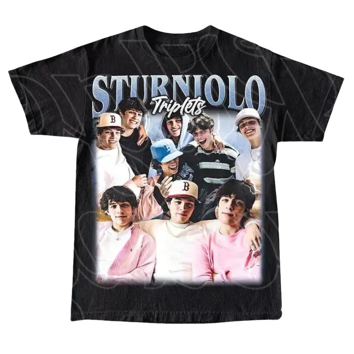Sturniolo Triplets Vintage T-Shirt, Gift For Fans T-Shirt, Movie shirt