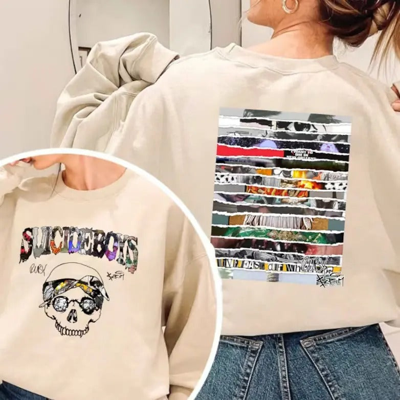 Suicide Boys Torn Book 2 Side T Shirt, Vintage Suicideboys Shirt Sweatshirt, SuicideBoys merch, Suicide Boys Now The Moon's Rising Album