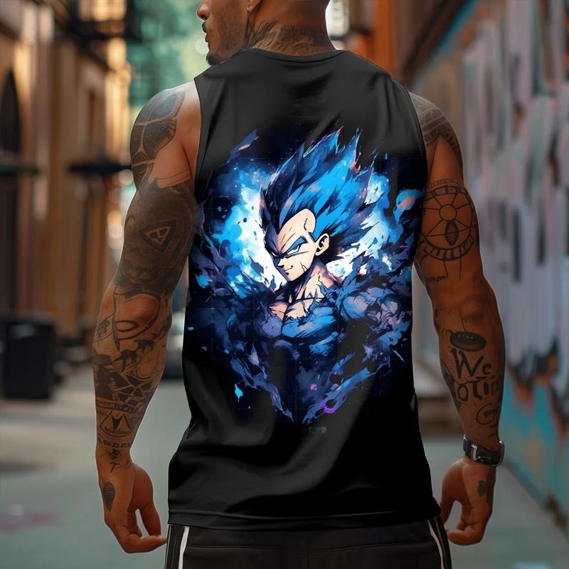 Summer is Here! Stay Cool with Our Stylish Anime Tank Tops Featuring Your Favorite Characters and Trendy Designs