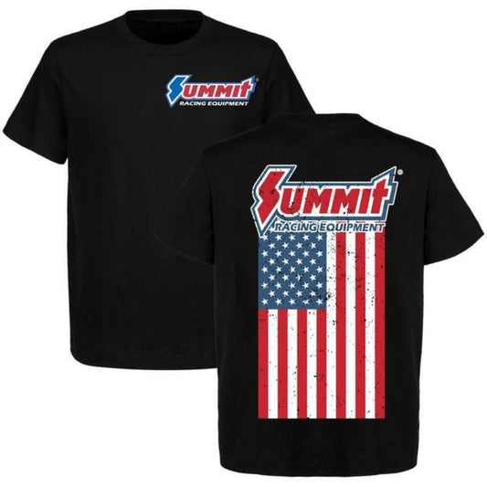 Summit Racing Equipment American Flag T-shirts Truck Shirts Perfect Gift For Menswear Womenswear