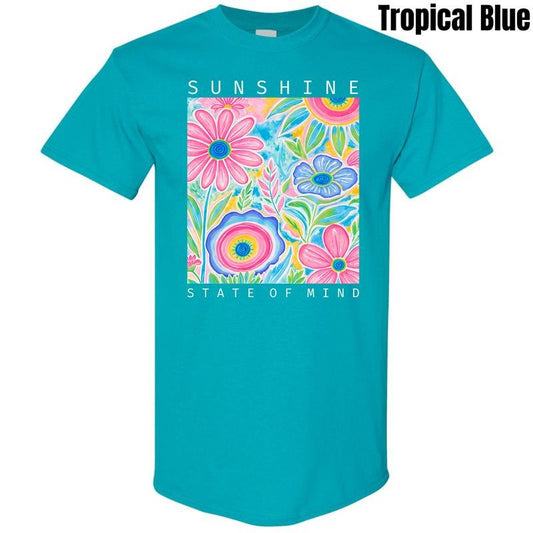 Sunshine State Of Mind Gildan Short Sleeve T-Shirt 'NLB'