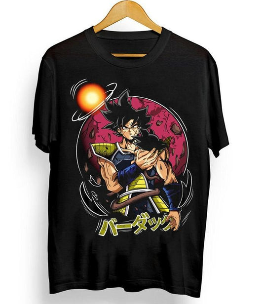 Super Goku T-shirt Dragon Ball Z Shirt Anime Cartoon Unisex Black