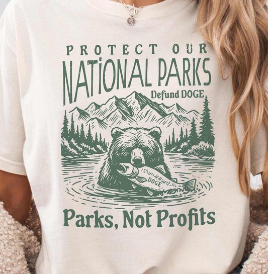 Support National Parks Shirt, Subtle Anti Trump Shirt, Fuck Elon Musk Shirt, Anti Elon Musk, Fuck Donald Trump, Yosemite Joshua Park Tee