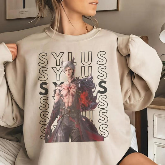 Sylus Love and Deepspace Sweatshirt, Sylus T-shirts, Zayne Love and deepspace, lads merch, zayne,xavier,rafayel,otome game, anime sweatshirt