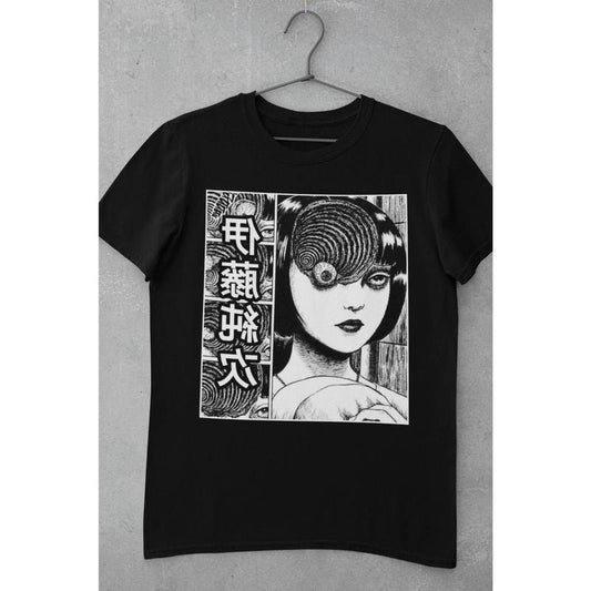 T-Shirt S-4XL Tomie Junji Ito Uzumaki Horror Anime Manga Japanese Japan Guro Gore Cult