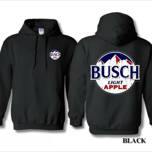 Busch Light Apple 2 side Hoodie/T-Shirt, Busch Light Shirt Gifts for Him, Made Shirts - Drinking Busch Light, All size, Full color, Gift For Him - Her 90s  graphic  tees