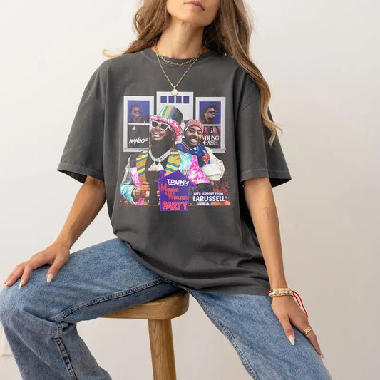 T-pain Mansion in Wiscansin Party Shirt T-pain Tour 2024 Sweatshirt T-Pain Concert 2024 Hoodie Gift For Fans