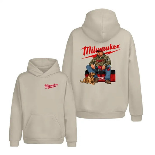 Daddy's Shirt, President 2025 - Milwaukee Trumm Camo Unisex Cotton Hoodie/T-shirt, Crewneck cotton shirt, Unisex for man and women