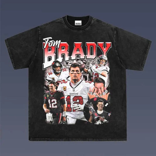 TOM BRADY 2.0 VINTAGE TEE | AMERICAN FOOTBALL | GIFT FOR FAN