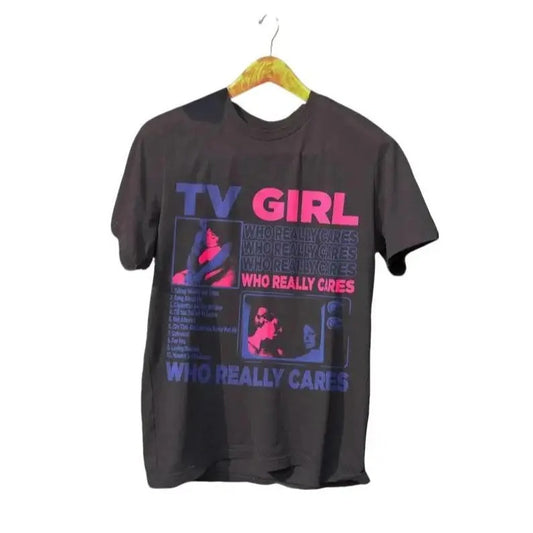 TV Girl, TV Girl Who Really Cares T Shirt, TV Girl Artist Shirt, Tv Girl Merch, Tv Girl Tour Shirt, Music Shirt