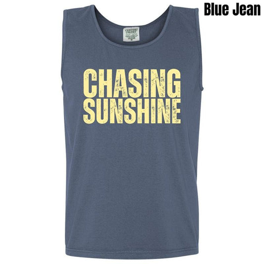 Tank Top - Chasing Sunshine Comfort Colors Tank Top 'NLB'