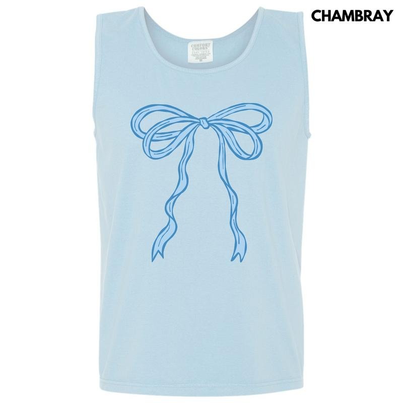 Tank Top - Refined Blue Ribbon Comfort Colors Tank Top 'NLB'