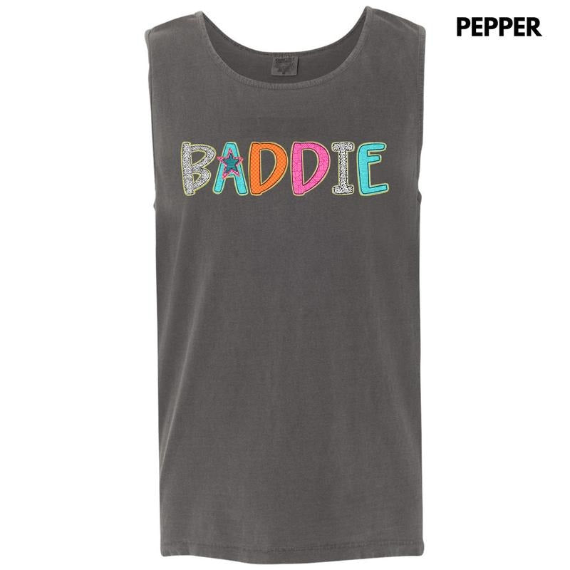 Tank Top - Rockstar Baddie Comfort Colors Tank Top 'NLB'
