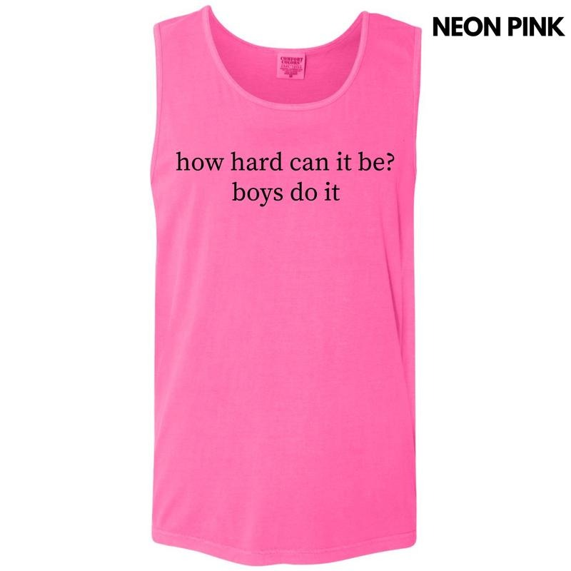 Tank Top -Boys Do It Comfort Colors Tank Top 'NLB'