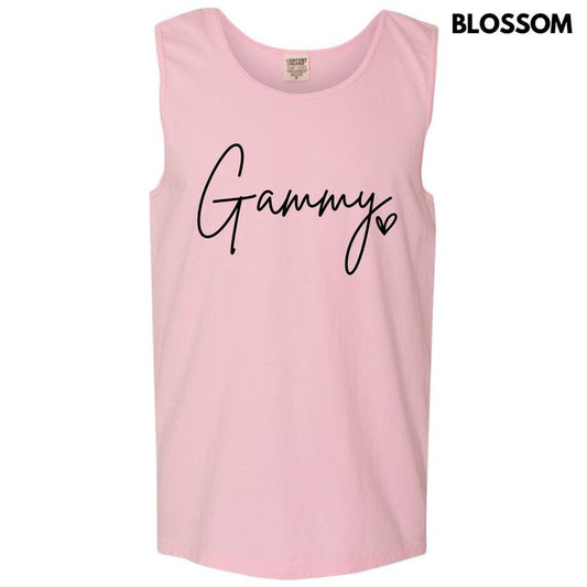 Tank Top -Script Gammy Comfort Colors Tank Top 'NLB'