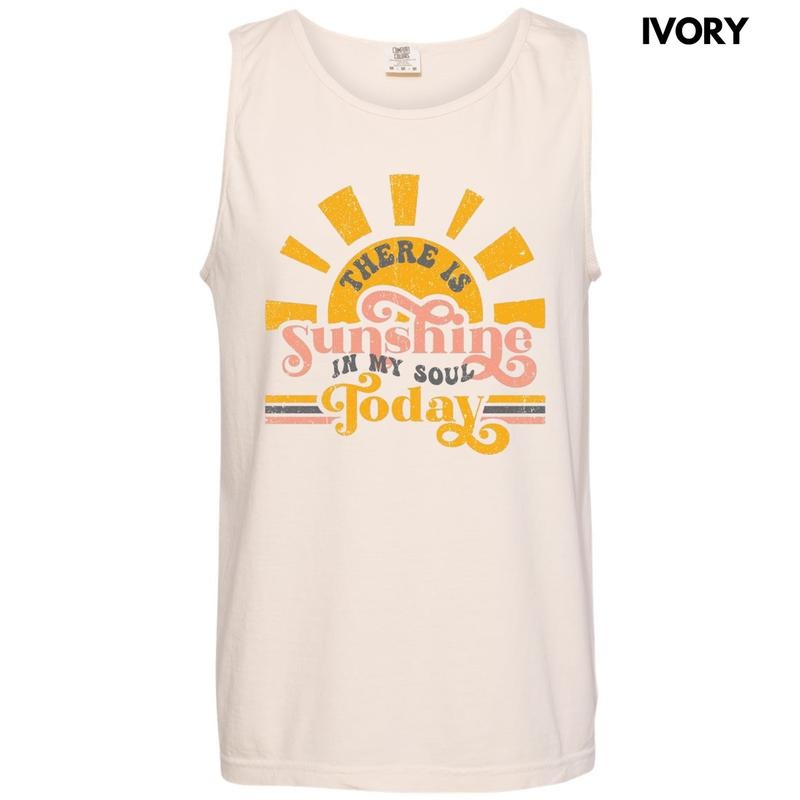 Tank Top -Sunshine In My Soul Comfort Colors Tank Top