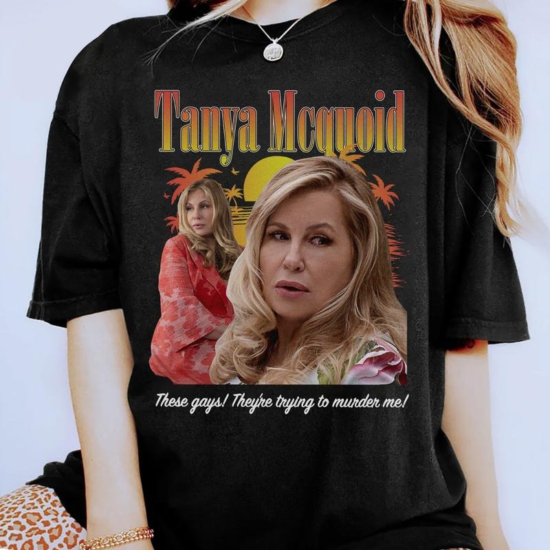 Tanya Mcquoid Tshirt Vintage Graphic 90s Tshirt, Character Homage Graphic T-shirt , Bootleg Retro 90's Fans Tee