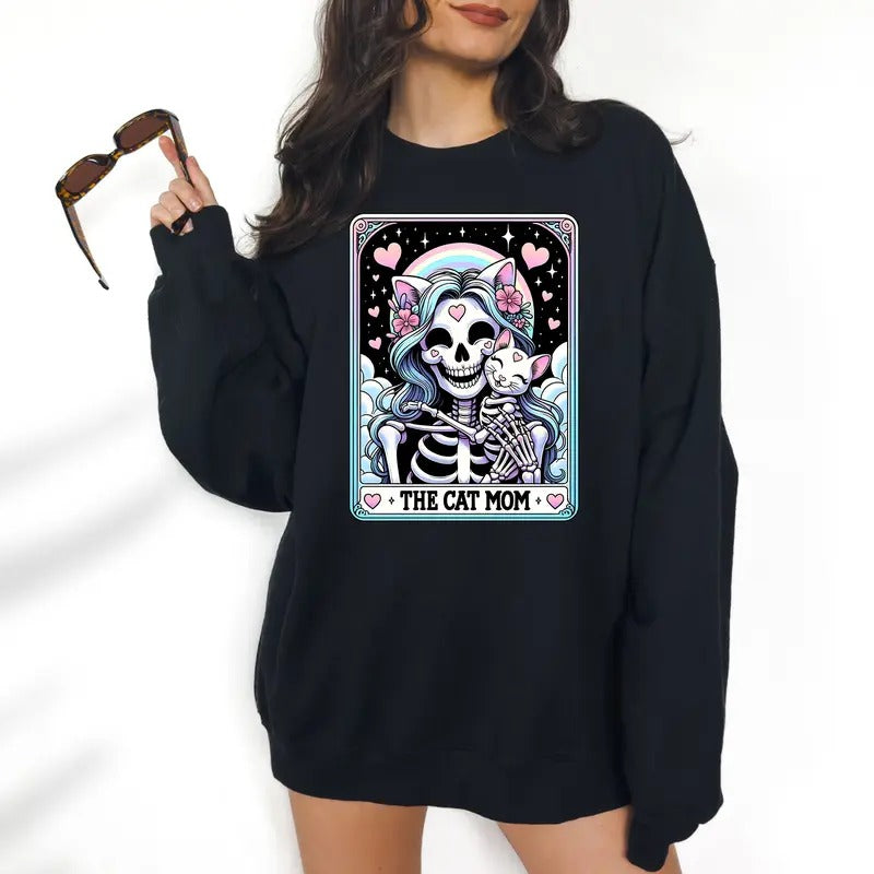 Tarot Card Sweatshirts Round 2 -  Unisex Sweatshirt, Funny Tee, Funny Apparel, Gift Idea, Relaxed Fit, Casual Apparel, Cute Top, Great with Jeans, All Seasons, Fun Style, Comfortable Shirt