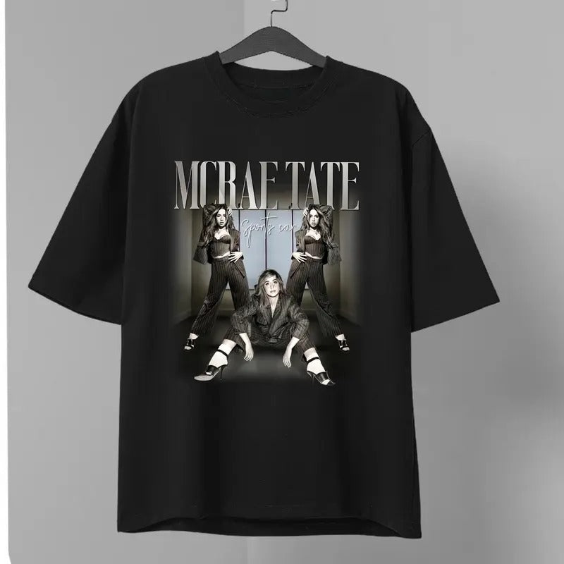Tate McRae Vintage T-Shirt, Homage Retro 90s Graphic, Tate McRae Tour 2025 Fan Shirt, Tate McRae Miss Possessive World Tour 2025 Shirt