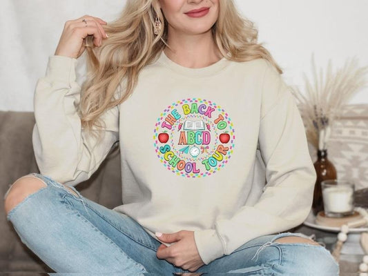 Teacher Tour shirt, Teacher Tour Tee, Concert Tour Teacher Back to School  T-shirt, sweater and Hoodie