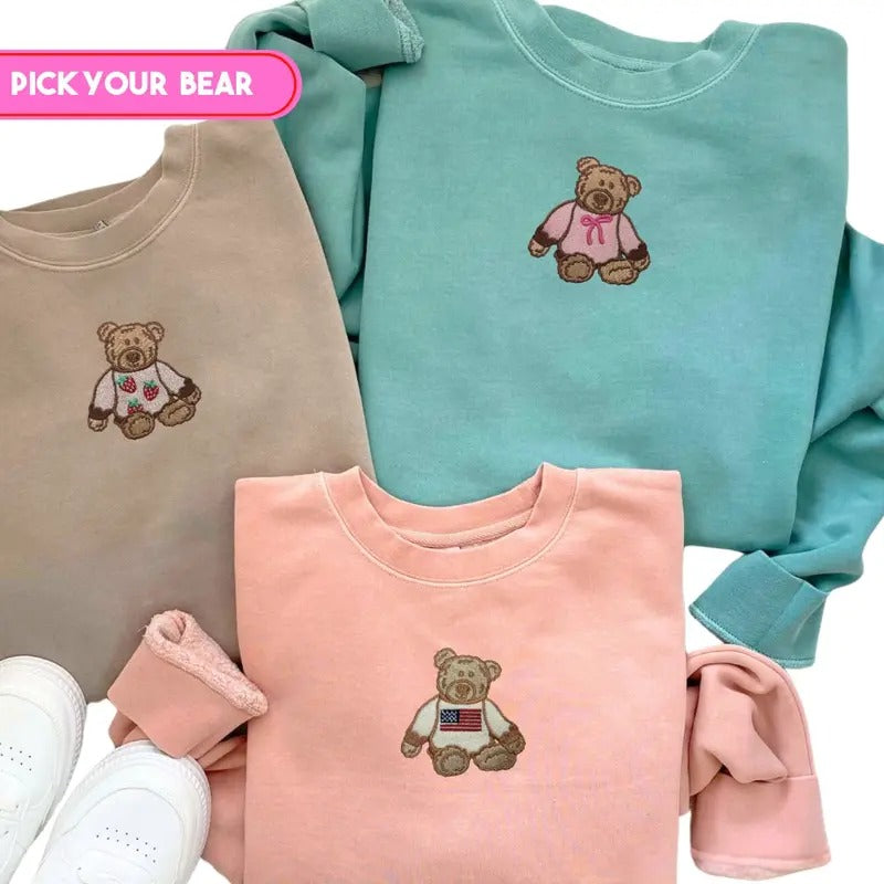 'Teddy In A Sweater' Cozy Crew