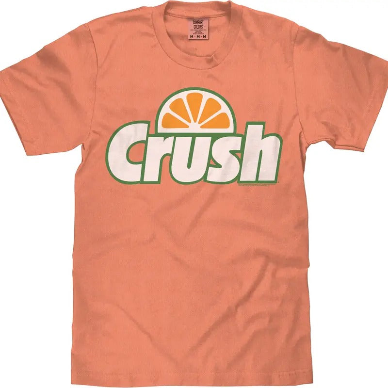 Tee Luv x Comfort Colors Orange Crush Logo T-Shirt - Melon