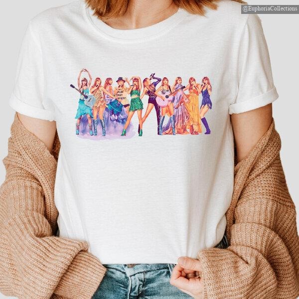 The #Eras Tour #TS Shirt, Tay Fan Tshirt, Electropop Shirt, Gift For Her, Women Xmas shirt, Christmas Gift , Global Trending Outfits