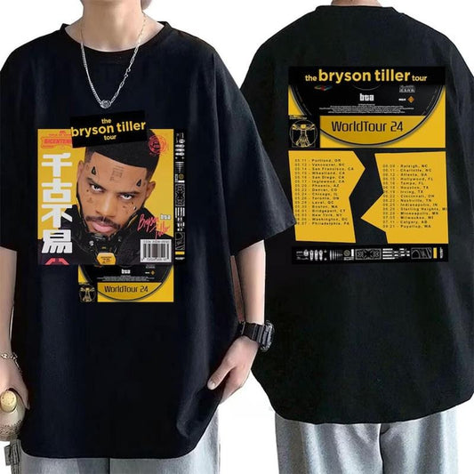 The Bryson Tiller 2024 Tour Shirt, Bryson Tiller Tour Shirt Best Price
