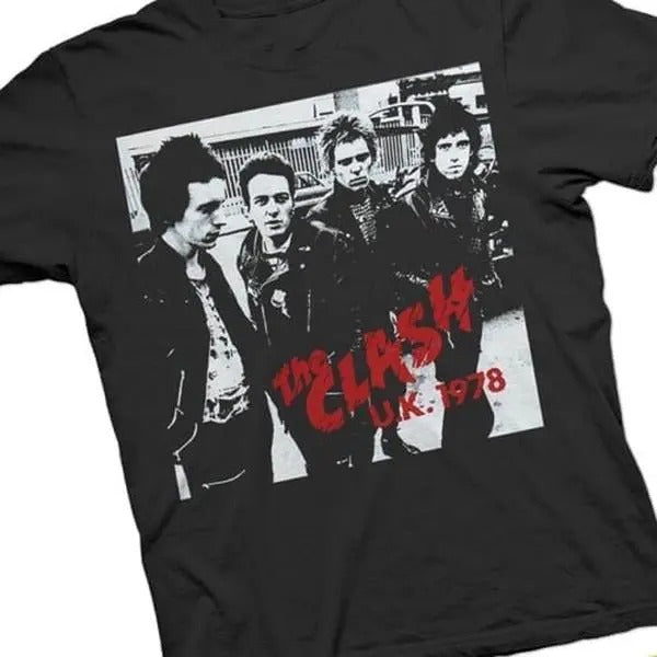The Clash Band 1978 Rare Vintage T-Shirt
