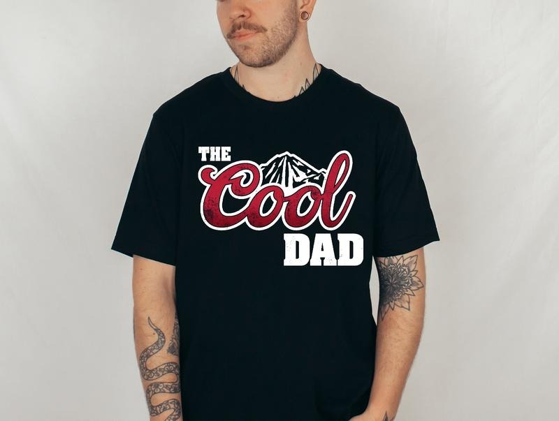 The Cool Dad Shirt, Father's Day Tee, Funny Shirt For Dad, Cool Shirt For Dad, Classic Unisex T-Shirt, Short Sleeve Tee Shirt, Funny Gifts For Men, Gifts For Birthday