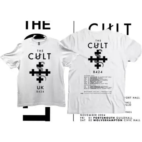 The Cult 2024 Tour 2 Sides Shirt, Cotton unisex t-shirt, trendy shirt, vintage rap tee