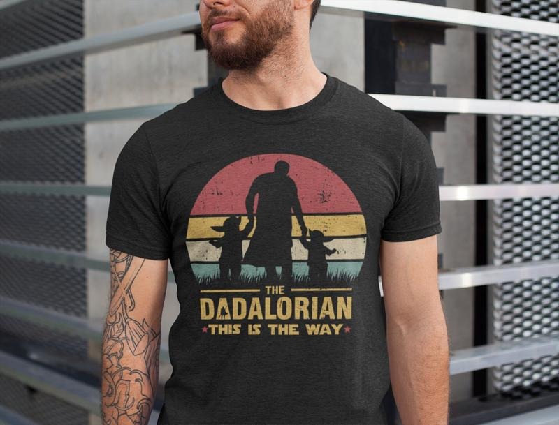 The Dadalorian Definition Like A Dad Just Way Cooler Shirt, The Mandalorian T Shirt, This Is The Way, Father's Day Gift Shirt, Unisex T-Shirt, Gifts For Father Dad, Short Sleeve Tee Shirt, Gifts For Birthday