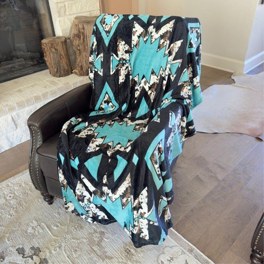 The Emma Lightweight Soft Throw Blanket 60"x80"