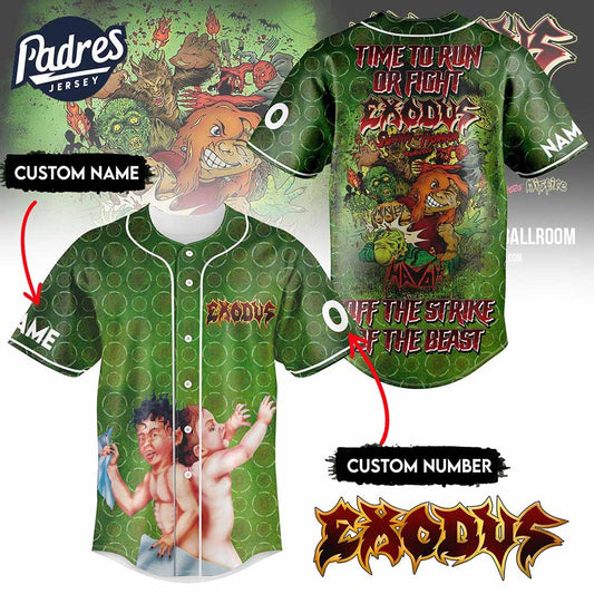 The Exodus Baseball Jersey Outfit - Padres Jersey Oasis: Elevate Your Baseball Style Game