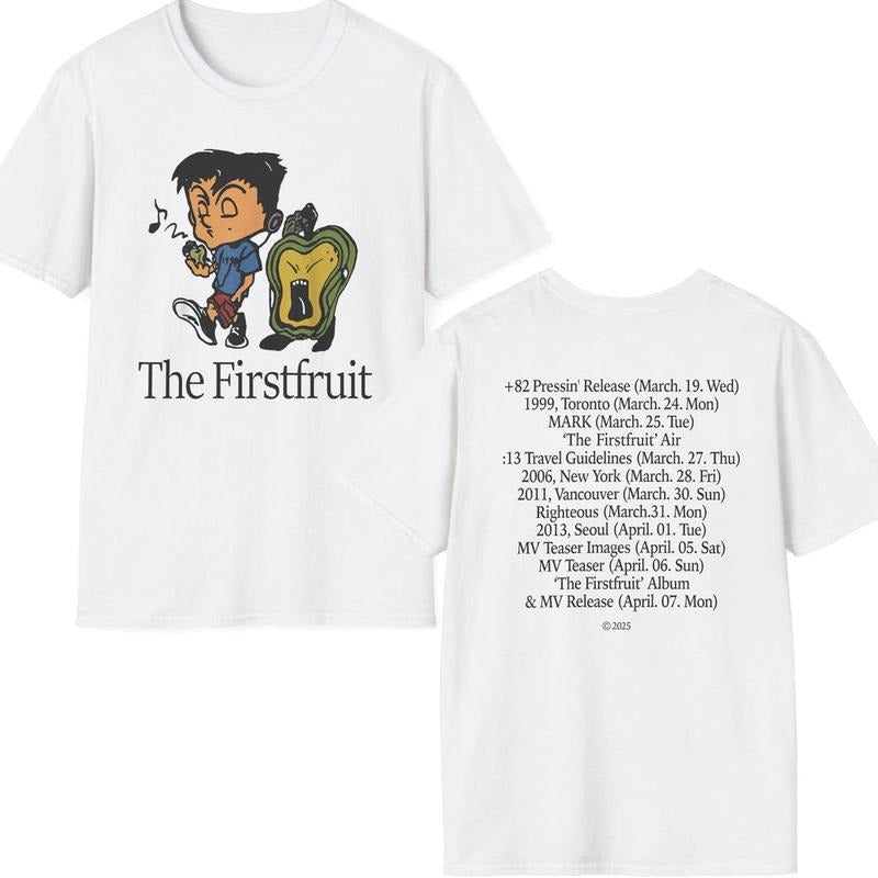 The Firstfruit Two Sides Tshirt Sweatshirt Hoodie, Markk Lee Shirt, 1999 Toronto March 24 Mon, Unisex Sweater Pullover Tee