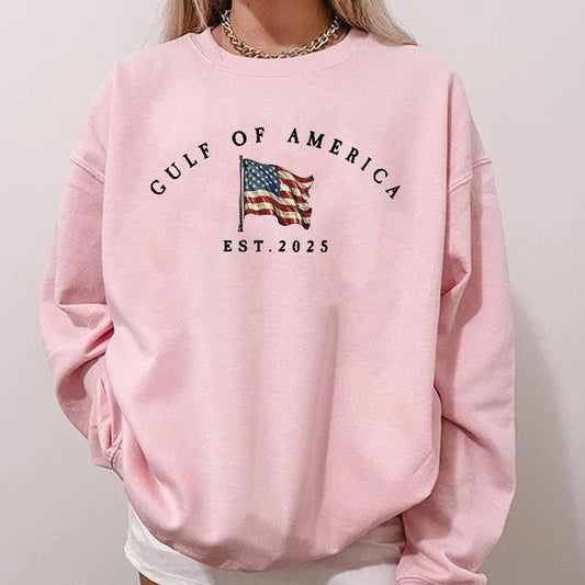 The Gulf of America T-Shirt, Patriotic Republican Sweatshirt, Patriot American Tee, Patriotic Tee, Preppy Shirt, Gift for Americans
